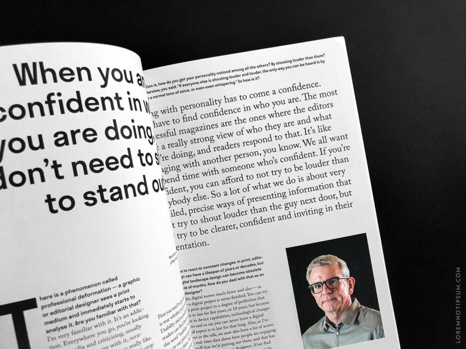 Backstage Talks Issue 3 – loremnotipsum.com