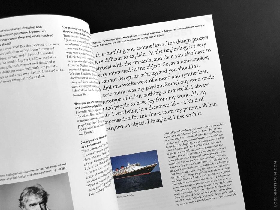 Backstage Talks Issue 3 – loremnotipsum.com