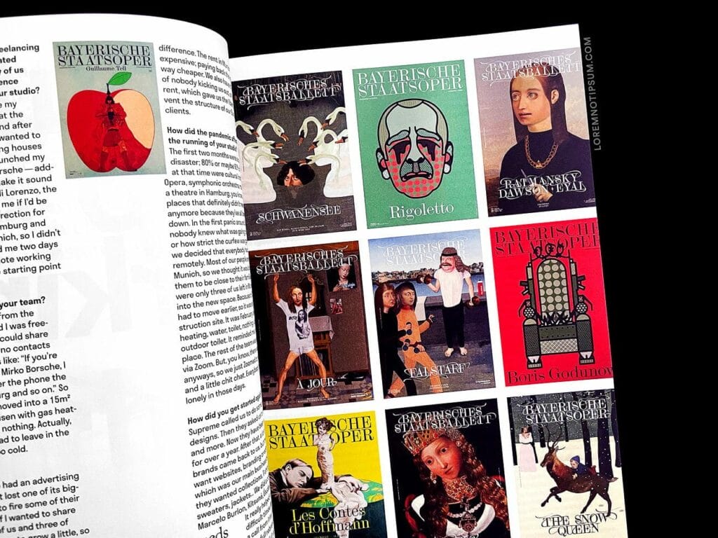 Backstage Talks Magazine Issue 6 – loremnotipsum.com