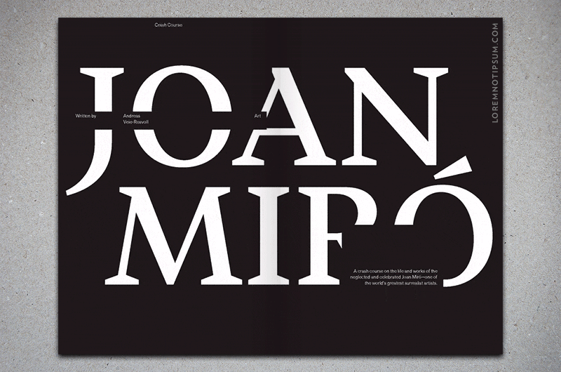 A New Type of Imprint Volume 13 – loremnotipsum.com