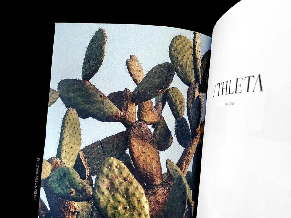Athleta Magazine Issue 6 – loremnotipsum.comJ