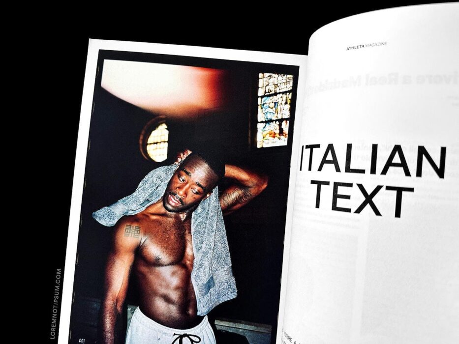 Athleta Magazine Issue 8 – loremnotipsum.com