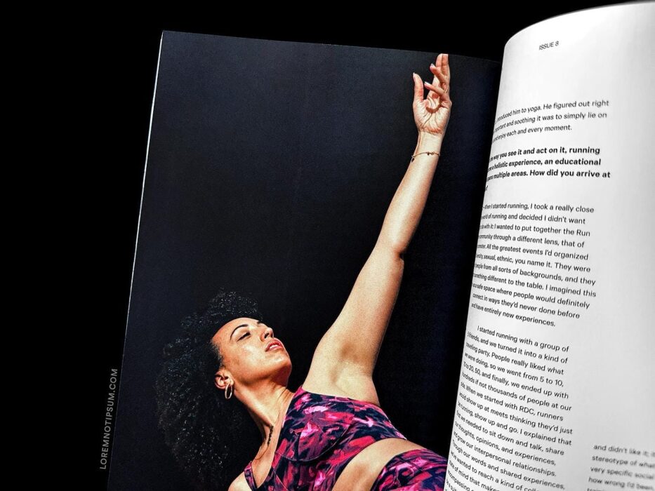 Athleta Magazine Issue 8 – loremnotipsum.com