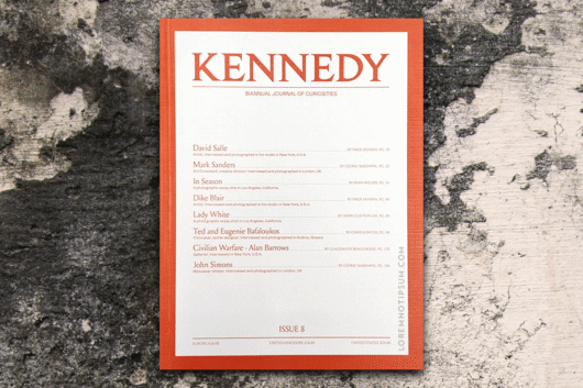 Kennedy Magazine Issue 8 – loremnotipsum.com