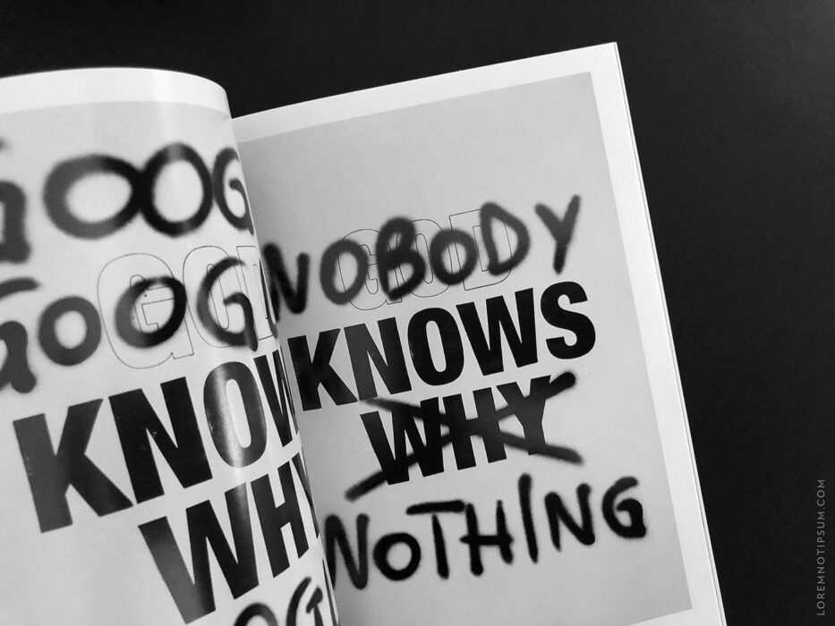 Peep Magazine Issue 2 – loremnotipsum.com