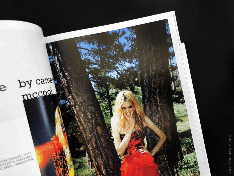 Purple Magazine AW18 – loremnotipsum.com