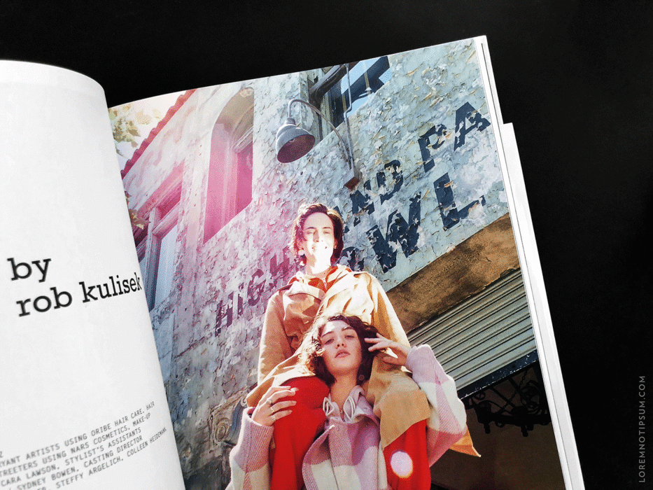 Purple Magazine AW18 – loremnotipsum.com
