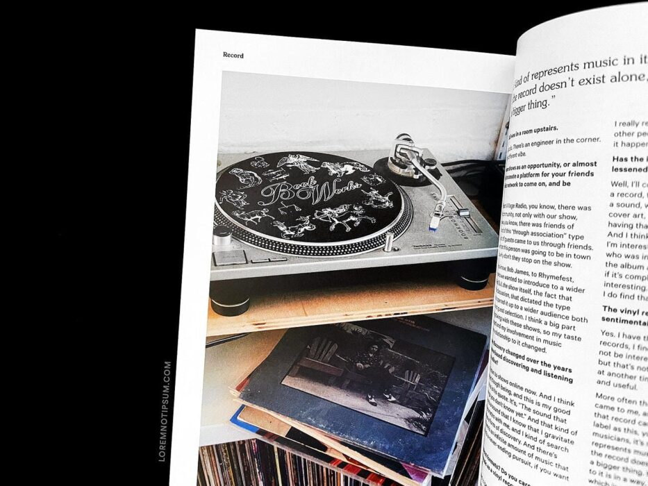 Record Culture Magazine Issue 9 – loremnotipsum.com