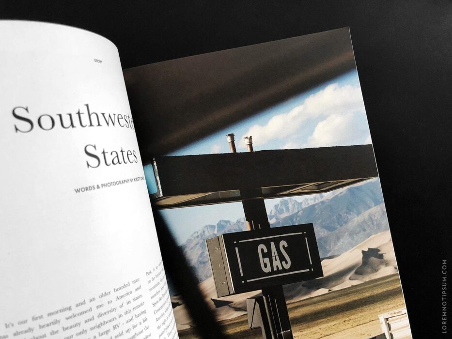 Rucksack Magazine Issue 2 – loremnotipsum.com