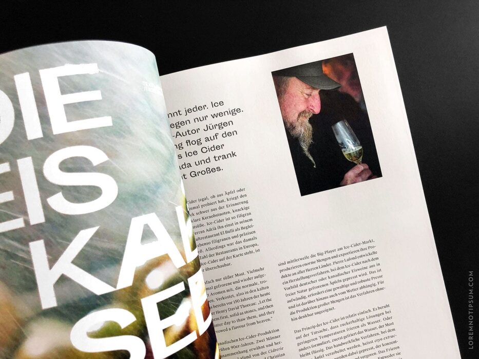 Schluck Magazin Nr. 6 – loremnotipsum.com