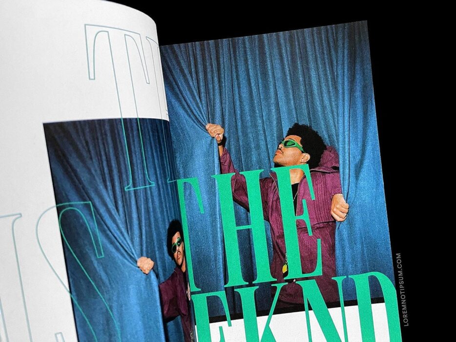 tmrw Magazine Special Edition The Weeknd – loremnotipsum.com