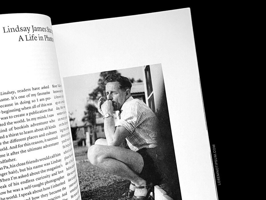 Lindsay Magazine Issue 5 – loremnotipsum.com