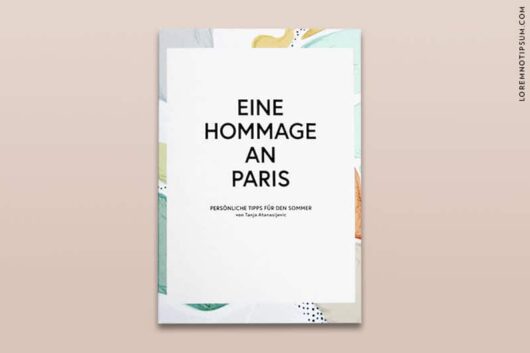 Eine Hommage an Paris