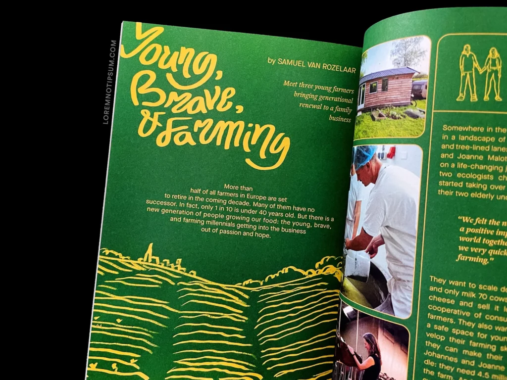 Are We Europe Magazine Issue 15 (Down to Earth) – loremnotipsum.com