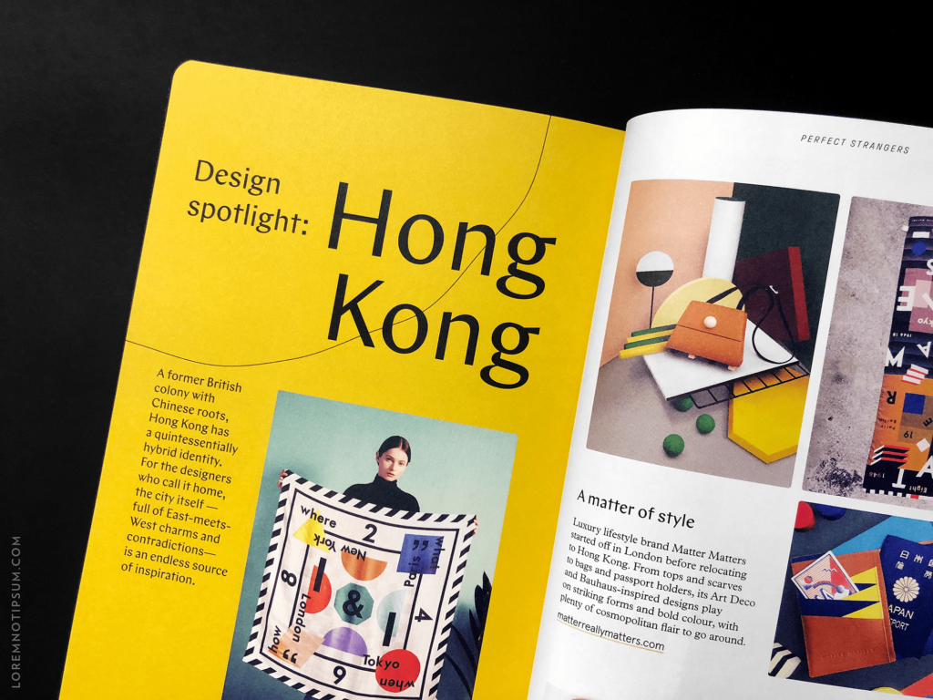 Perfect Strangers Magazine Issue 1 – loremnotipsum.com