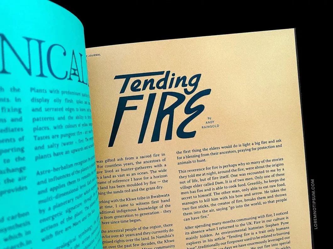 Wild Alchemy Journal – Fire edition