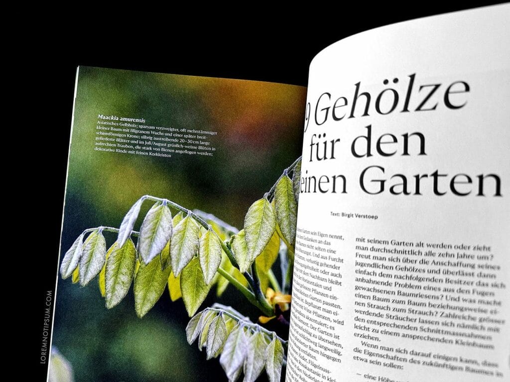 Gartenmythen Bookazine – loremnotipsum.com