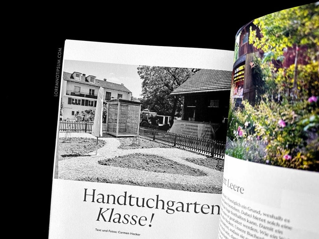 Gartenmythen Bookazine – loremnotipsum.com