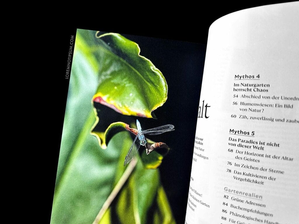 Gartenmythen Bookazine – loremnotipsum.com
