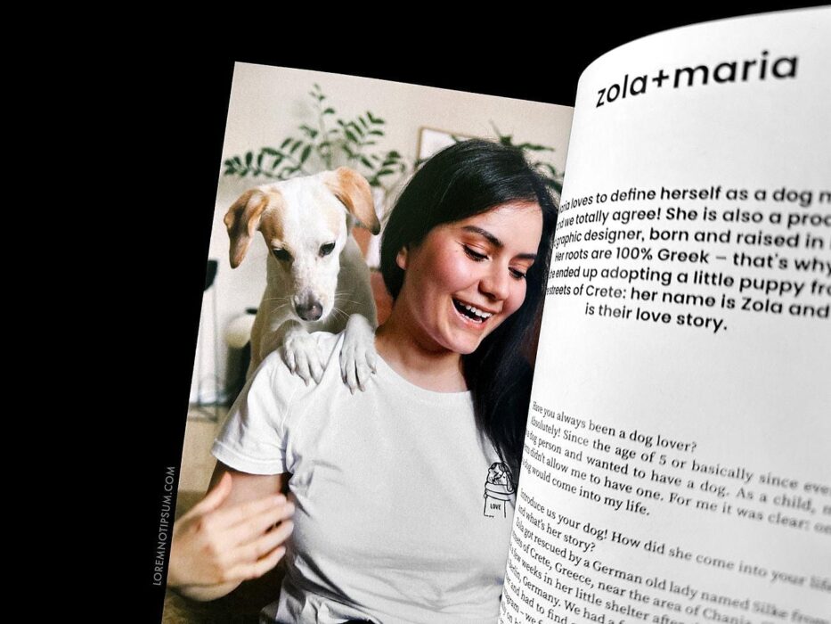 Dog+Human Magazine Issue 3 – loremnotipsum.com