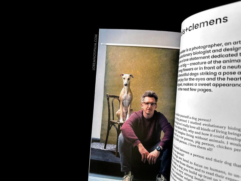Dog+Human Magazine Issue 3 – loremnotipsum.com