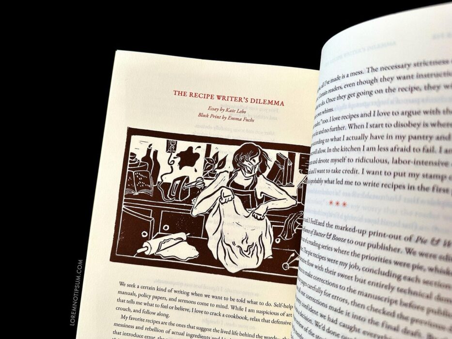 Cake Zine Volume 3 (the Humble Pie) – loremnotipsum.com