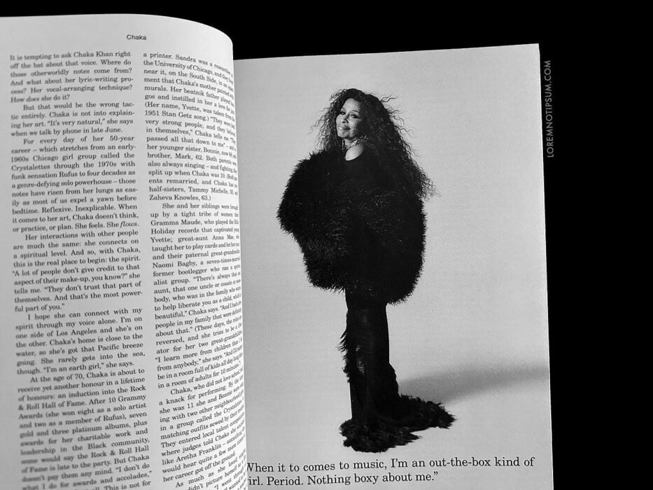 The Gentlewoman No. 28 (Chaka Khan) – loremnotipsum.com