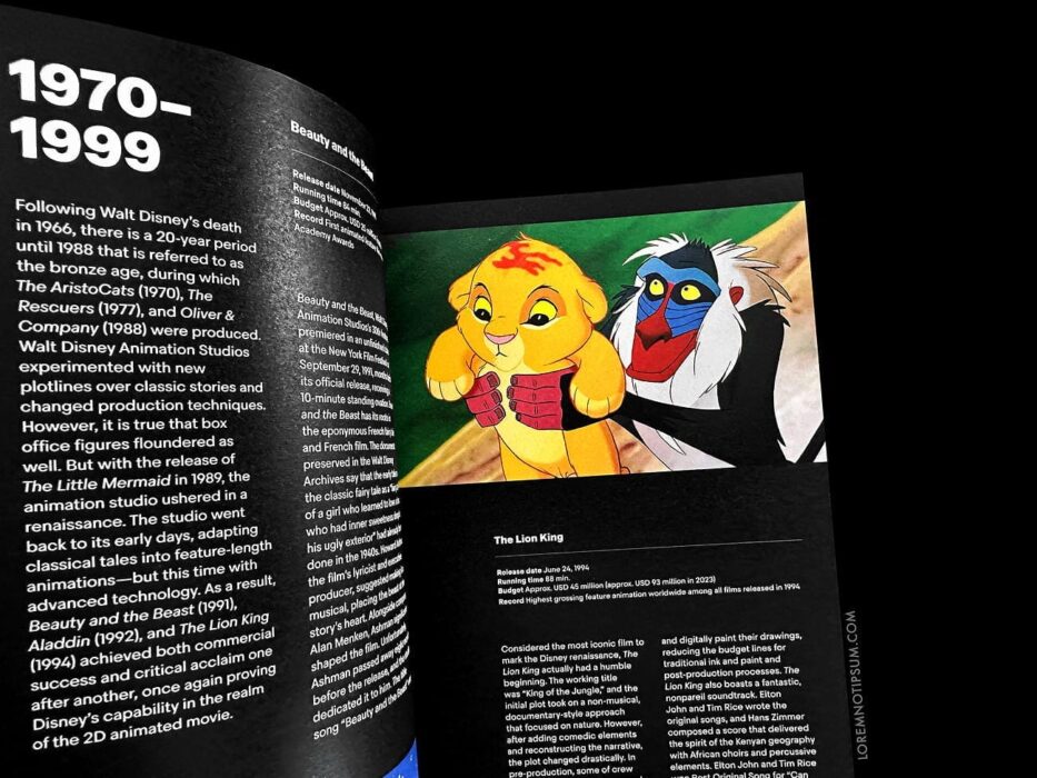 Magazine B Issue 97 (Disney) – loremnotipsum.com