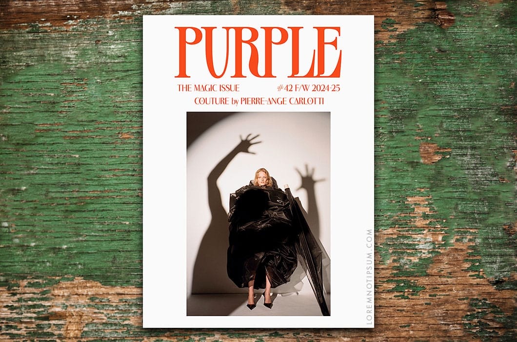 Purple Fashion Magazine Issue 42 (The Magic Issue) – loremnotipsum.com