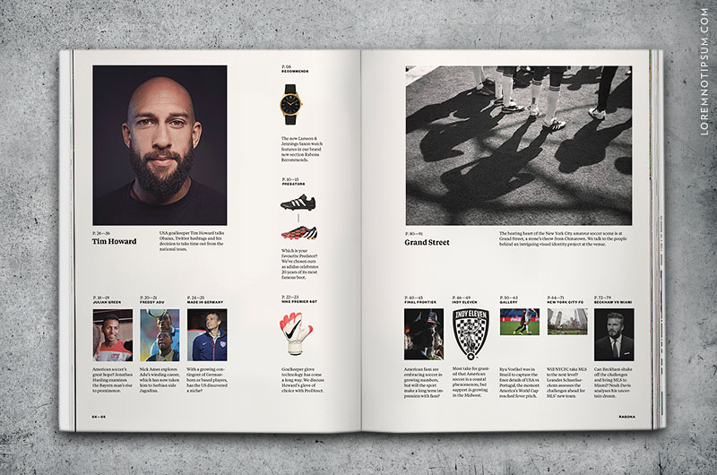 Rabona Magazine Issue 3 – loremnotipsum.com
