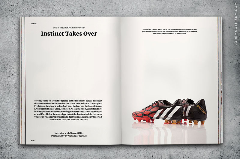 Rabona Magazine Issue 3 – loremnotipsum.com