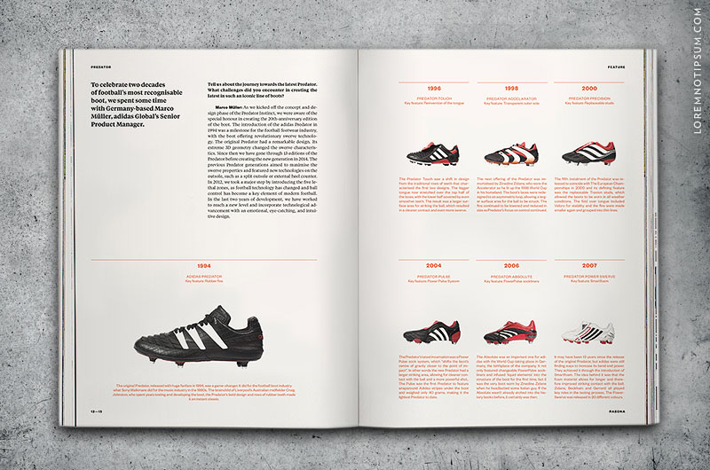 Rabona Magazine Issue 3 – loremnotipsum.com