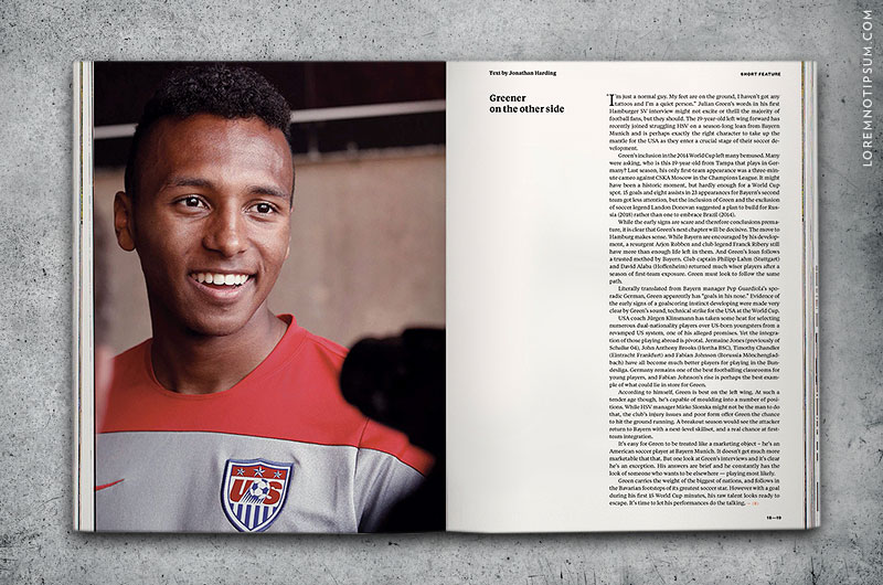 Rabona Magazine Issue 3 – loremnotipsum.com