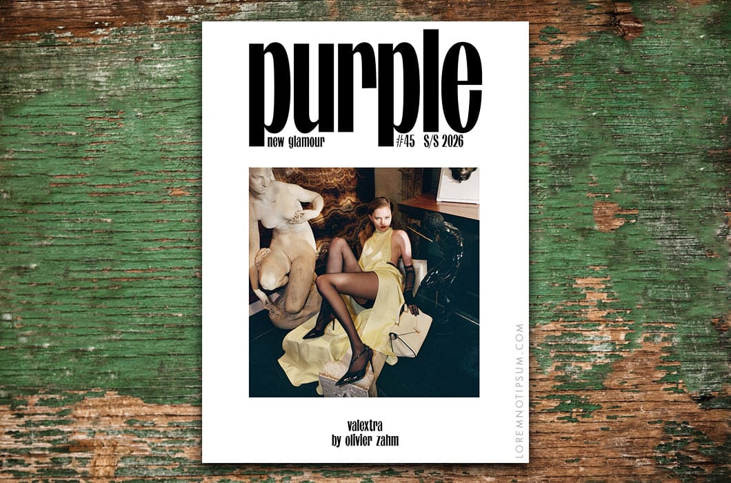 Purple Fashion Magazine Issue 45 (the New Glamour Issue) – loremnotipsum.com
