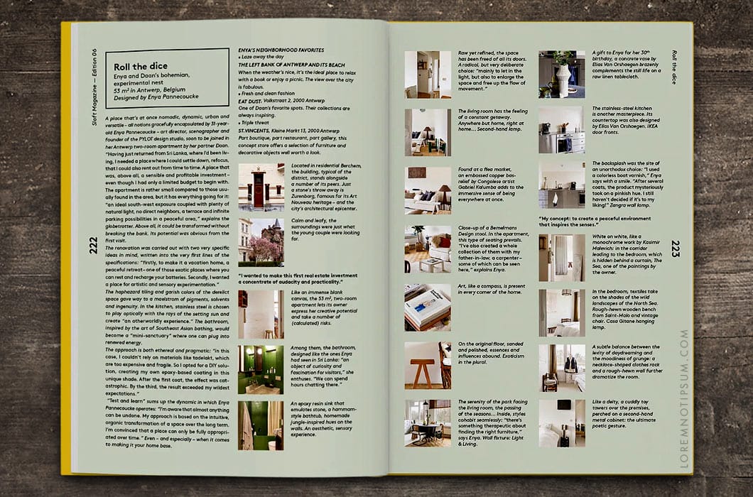 Sloft Magazine Édition 6 – loremnotipsum.com