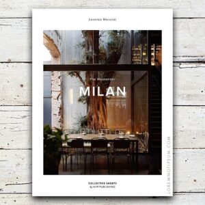 The Weekender Book "Milano" by Lorenzo Morandi – loremnotipsum.com