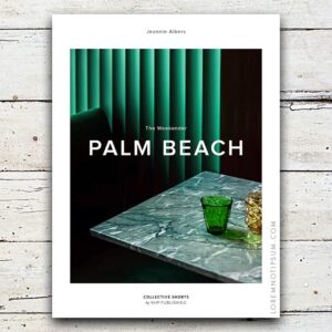 The Weekender Book "Palm Beach" by Jeannie Albers – loremnotipsum.com
